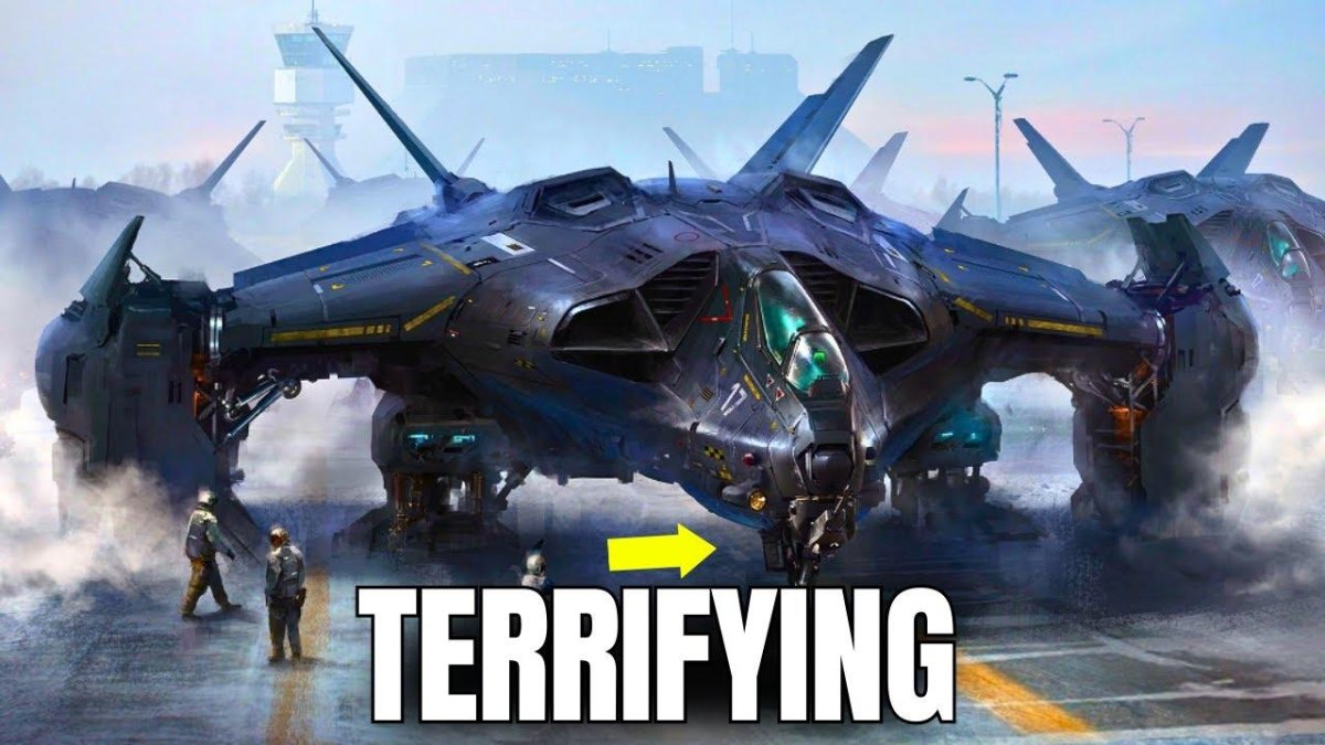 Концепт арт техника футуризм