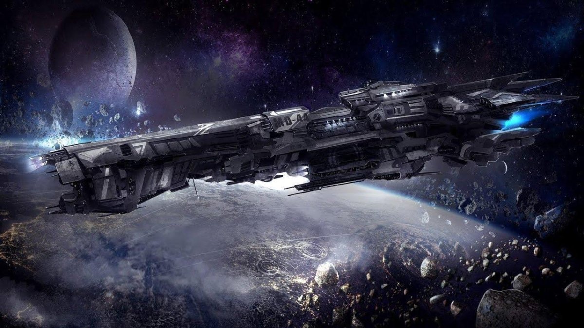 Космический линкор Sci Fi