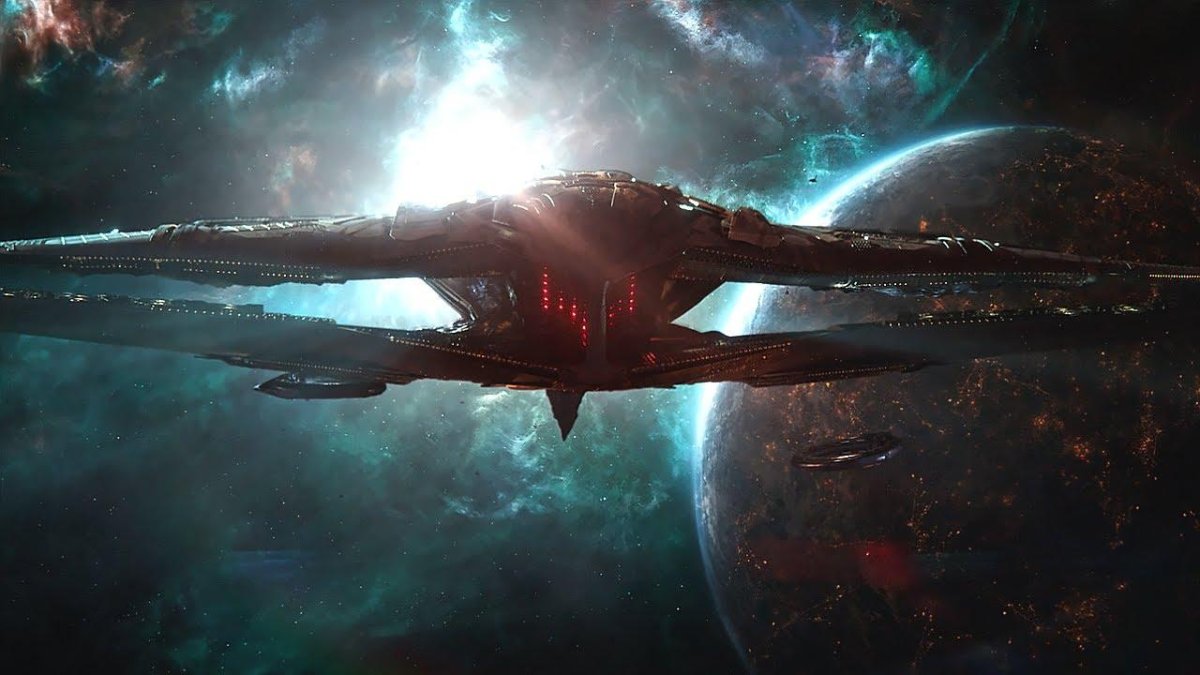 Корабль ТАНОСА Марвел