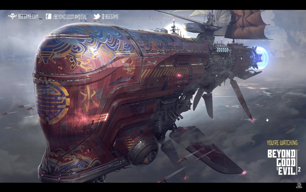 Дирижабль стимпанк дизельпанк