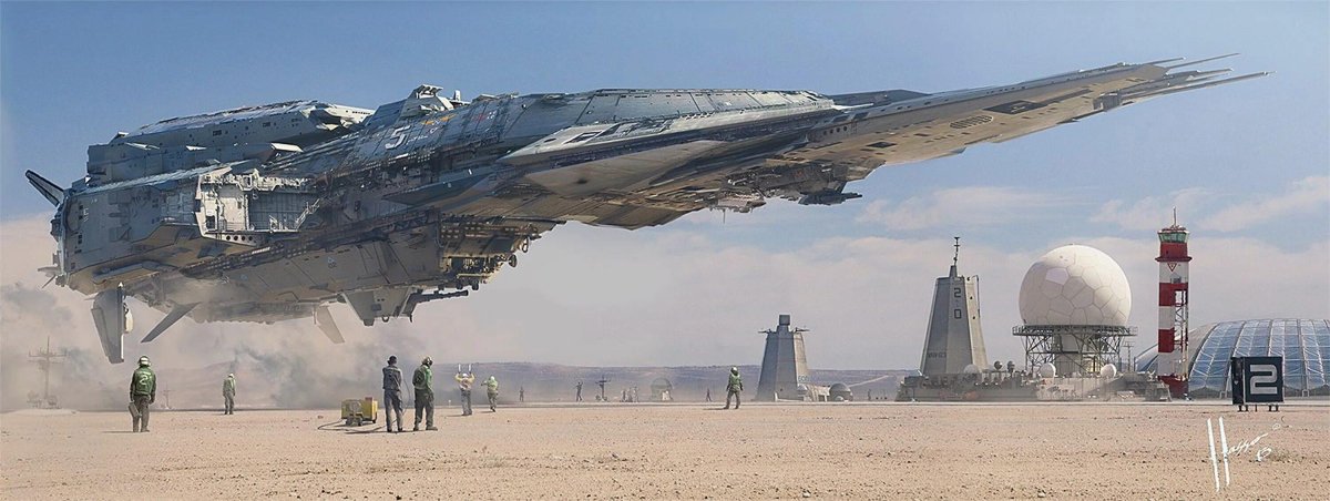 Космопорт Sci Fi