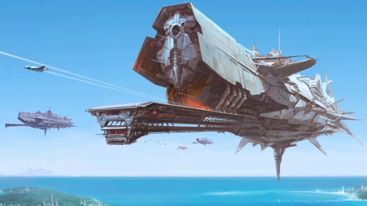 Милано корабль Concept Art