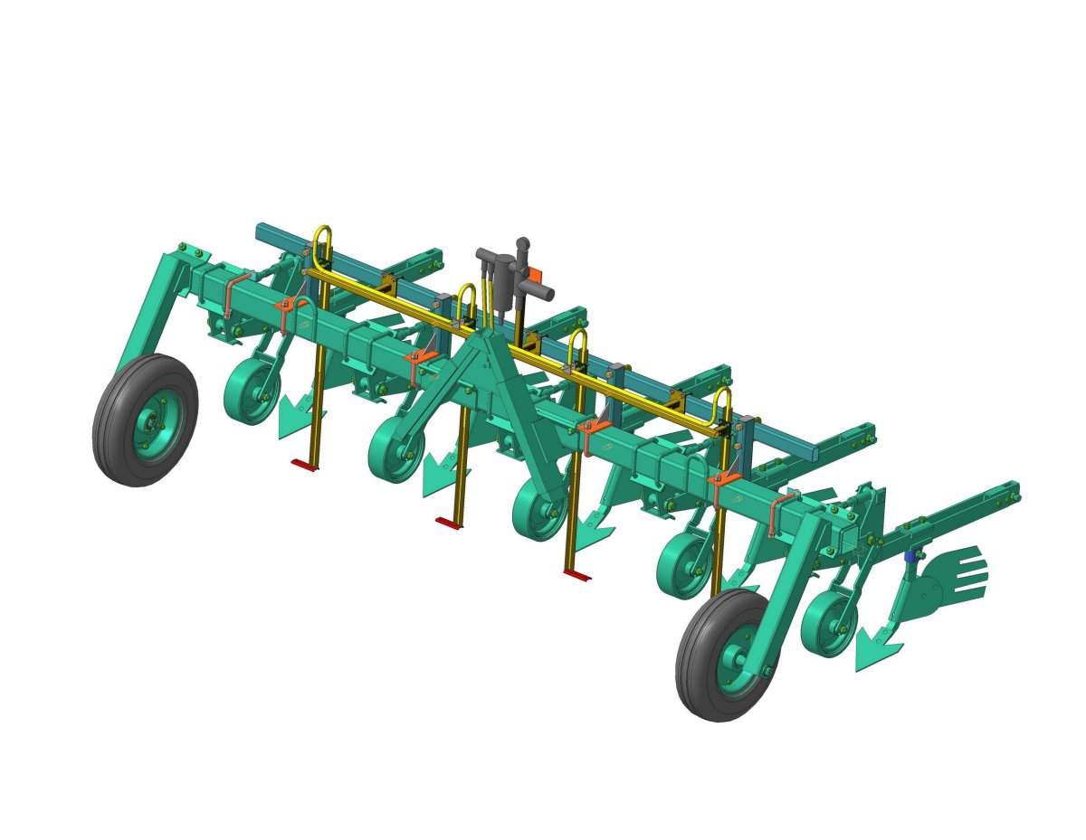 Культиватор- окучник навесной кон-2.8а-04