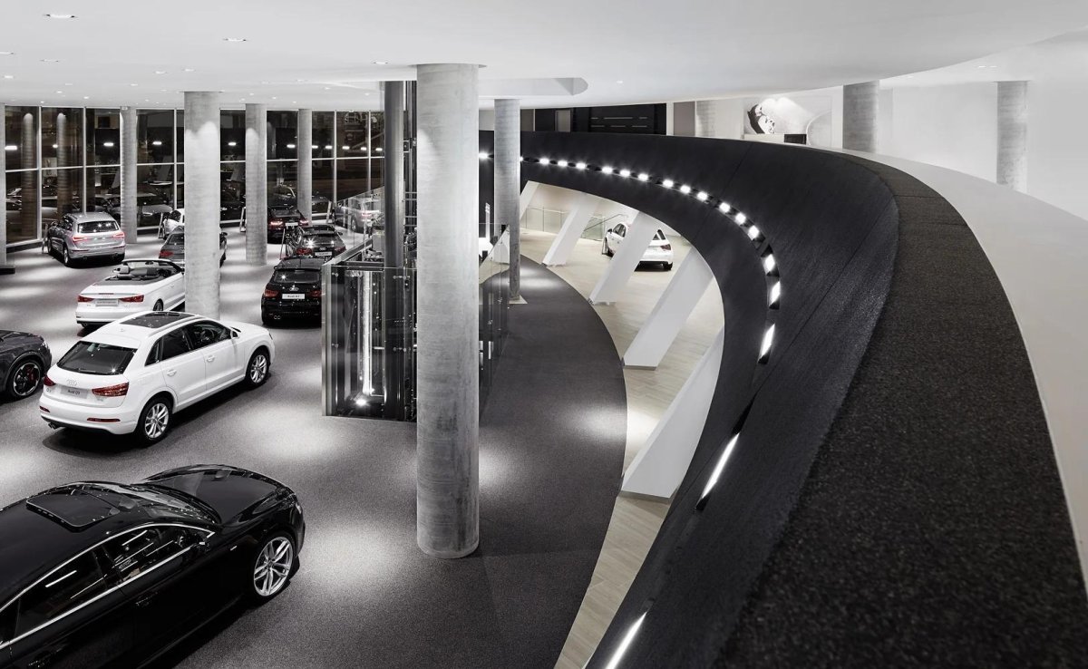 Audi car Showroom