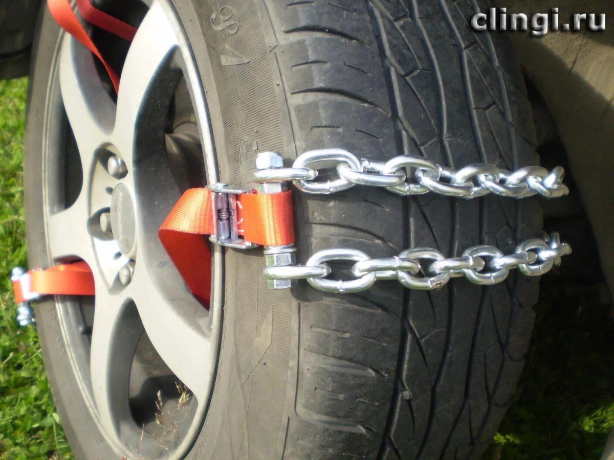 Браслеты противоскольжения "TOPAUTO" модель m компл. 2 Шт.