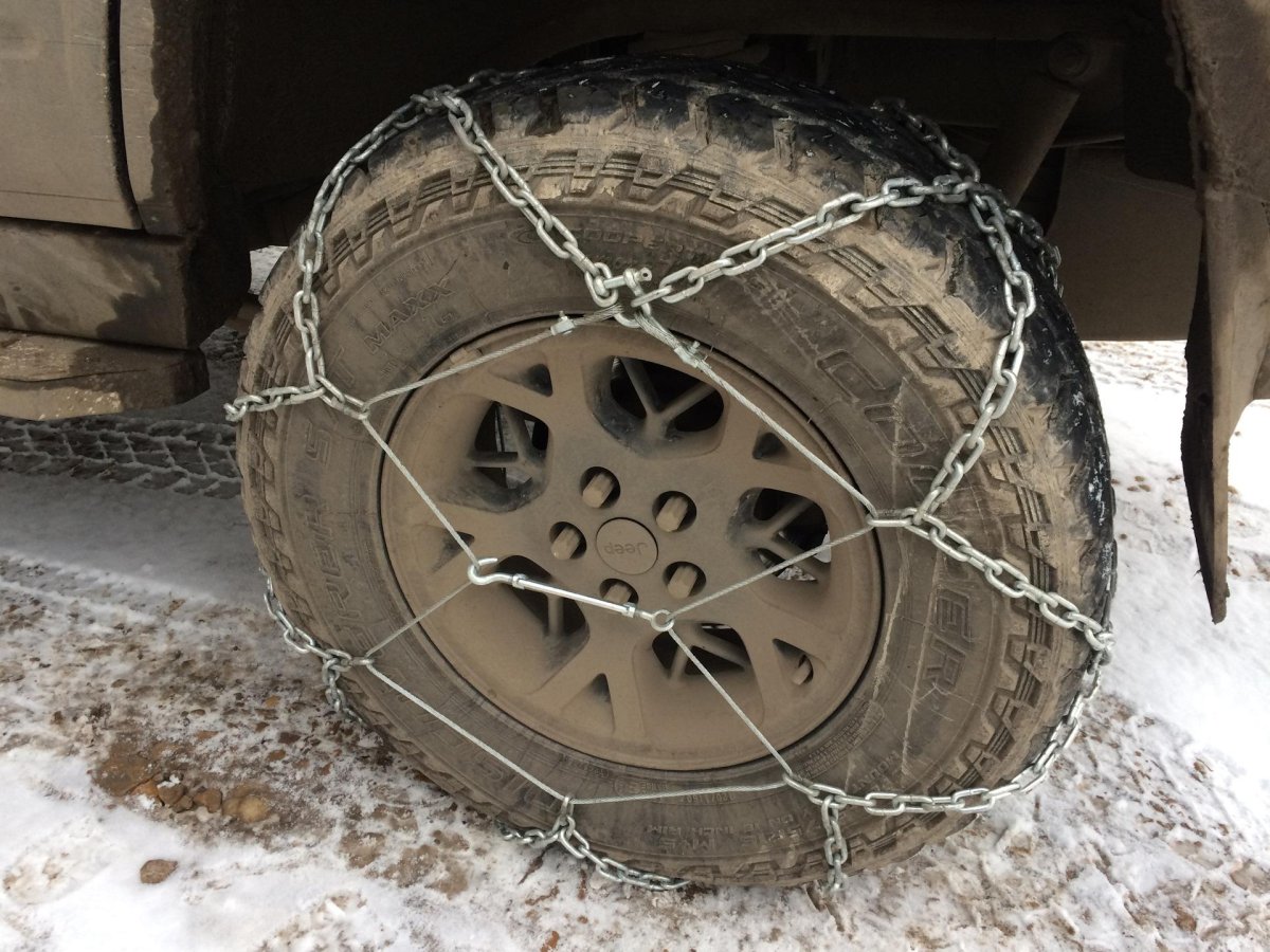Цепи противоскольжения на УАЗ