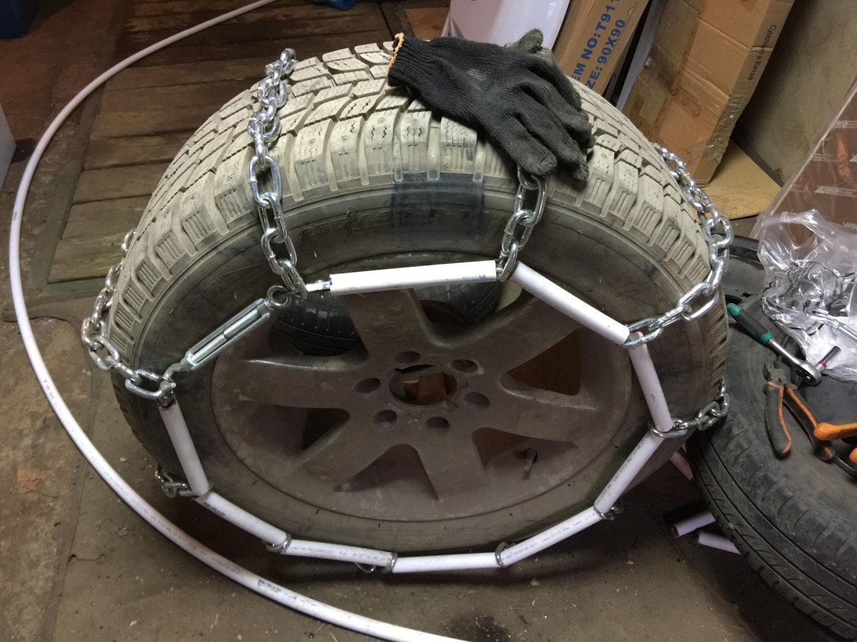 Цепи противоскольжения на ВАЗ 2110