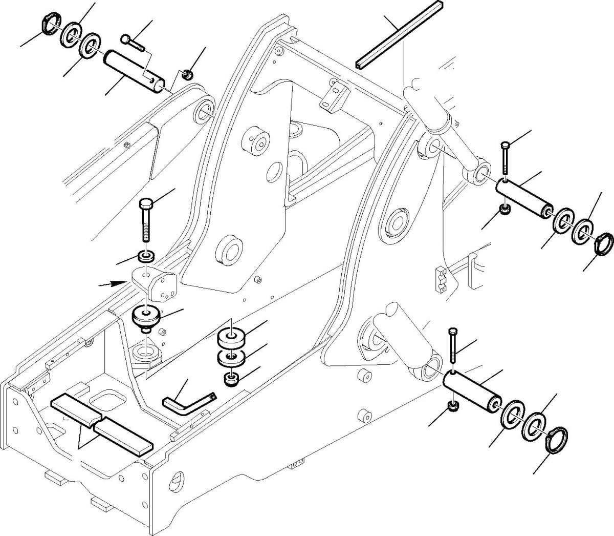 Датчик температуры Komatsu wb97s-2