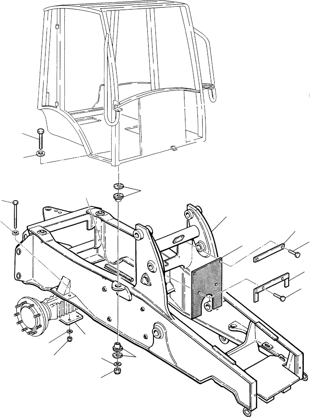 Номер рамы на экскаваторе Коматсу