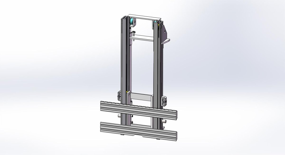 Каретка мачты погрузчика
