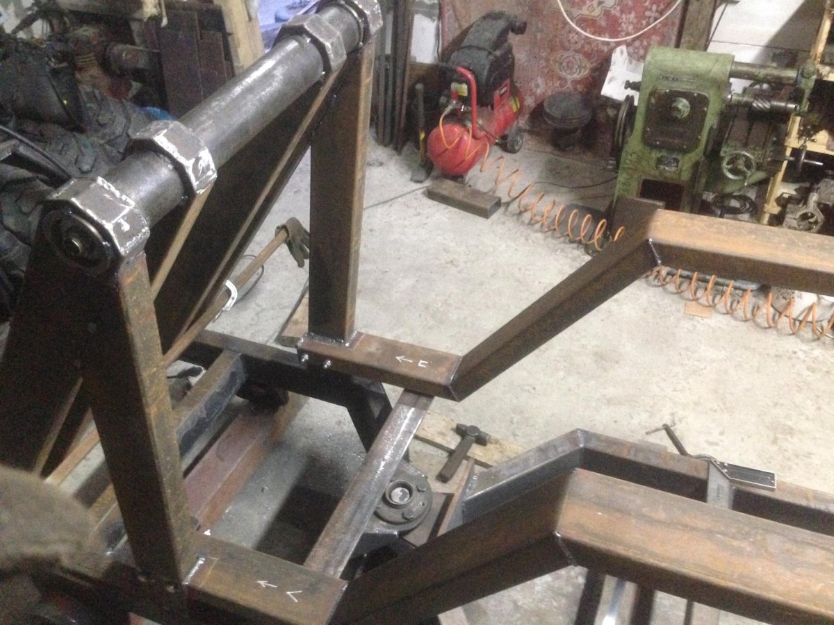 Погрузчик переломка 4х4