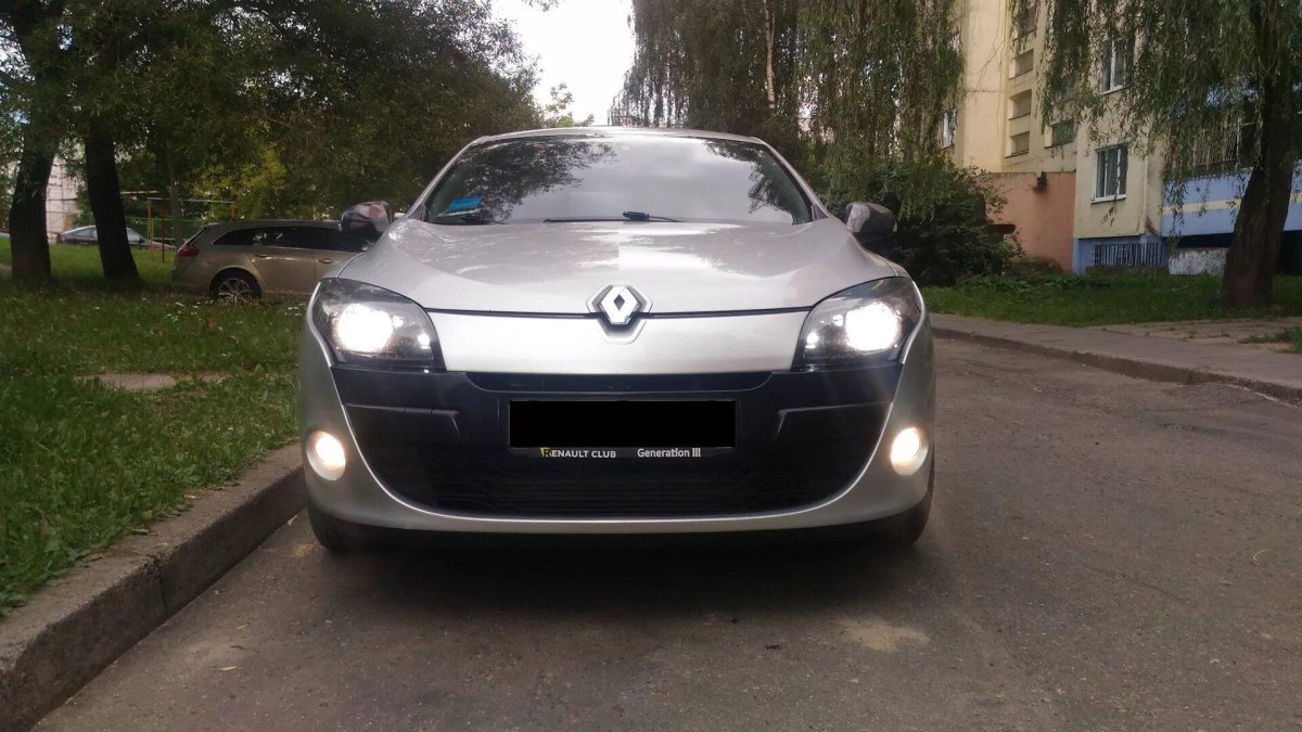 Renault Megane 2 ПТФ