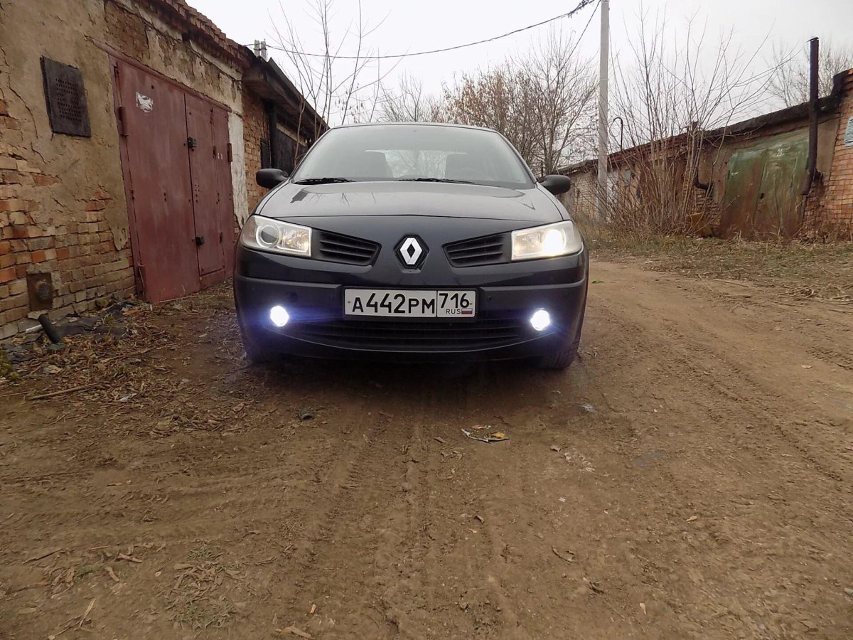 Renault Megane 2 ПТФ