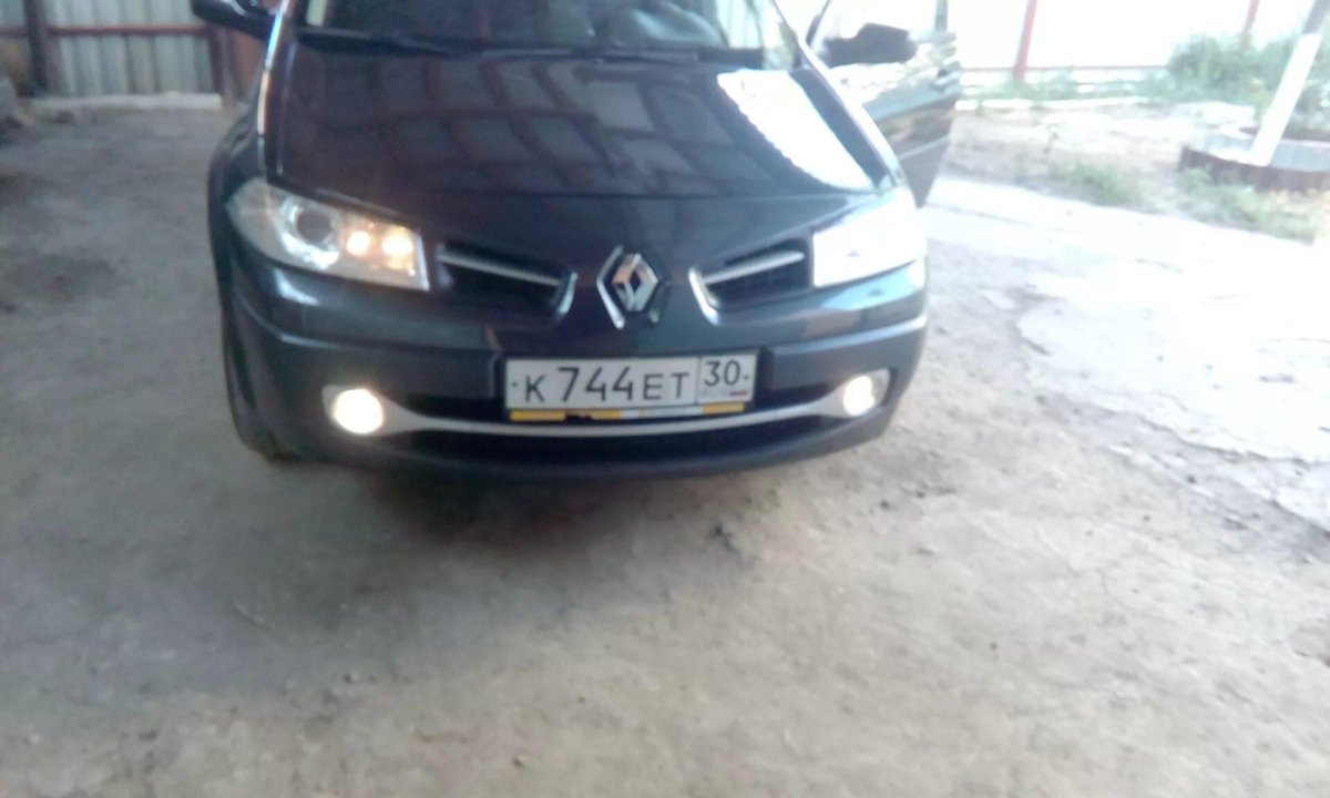 Renault Megane 2 ПТФ