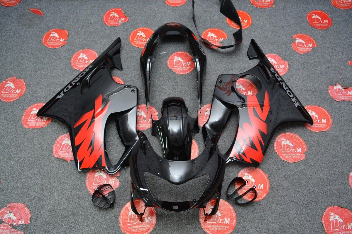 Cbr600rr 2007 комплект пластика карбон
