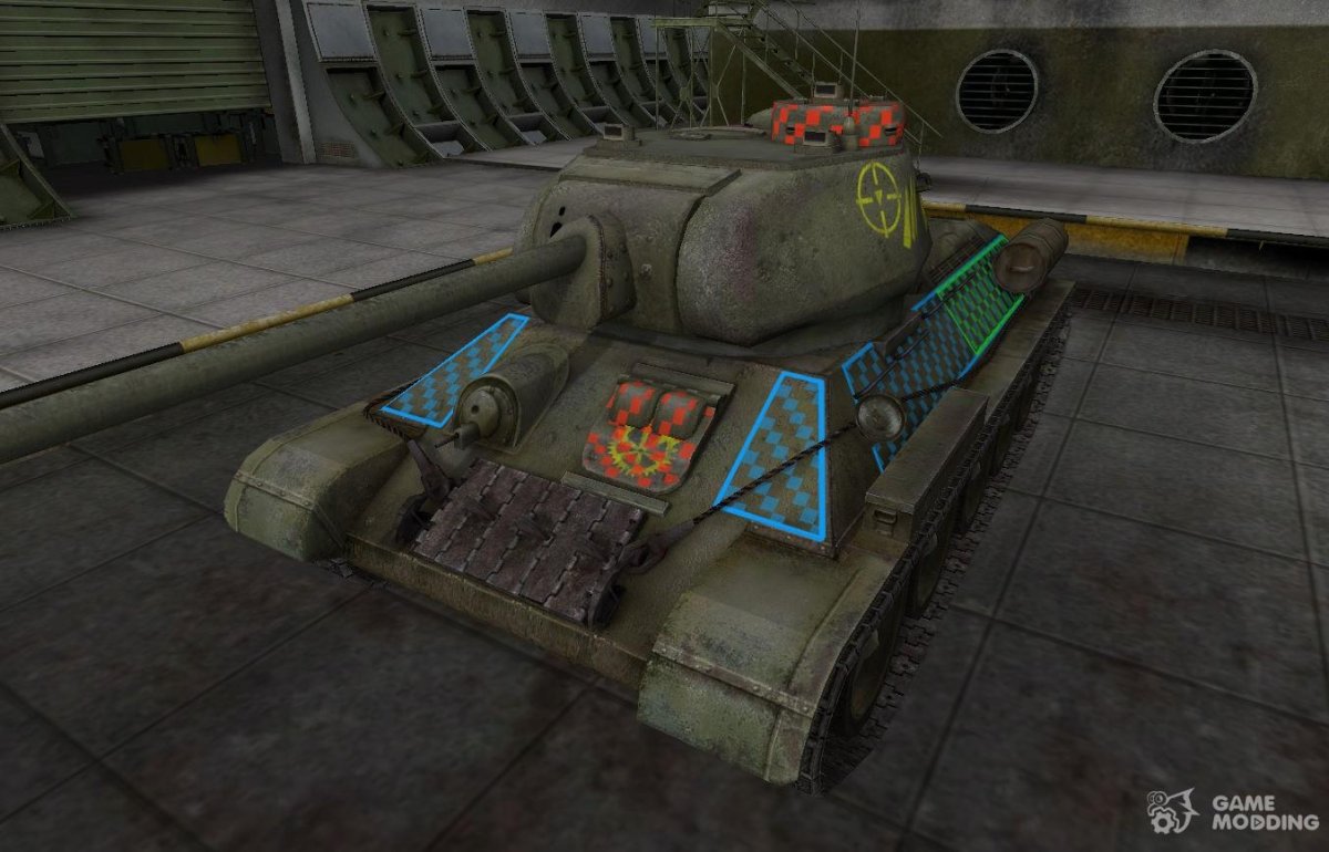 Зоны пробития химеры