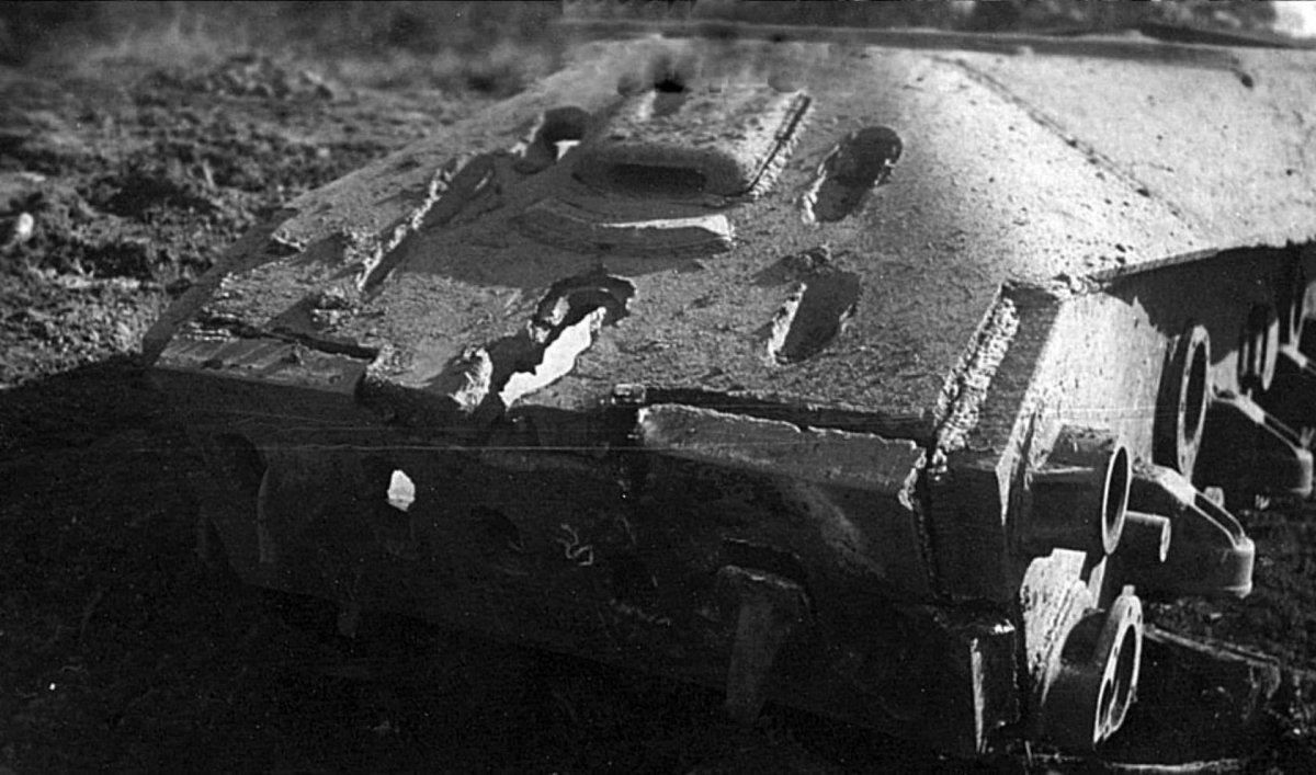 Пробитие танка ИС 2