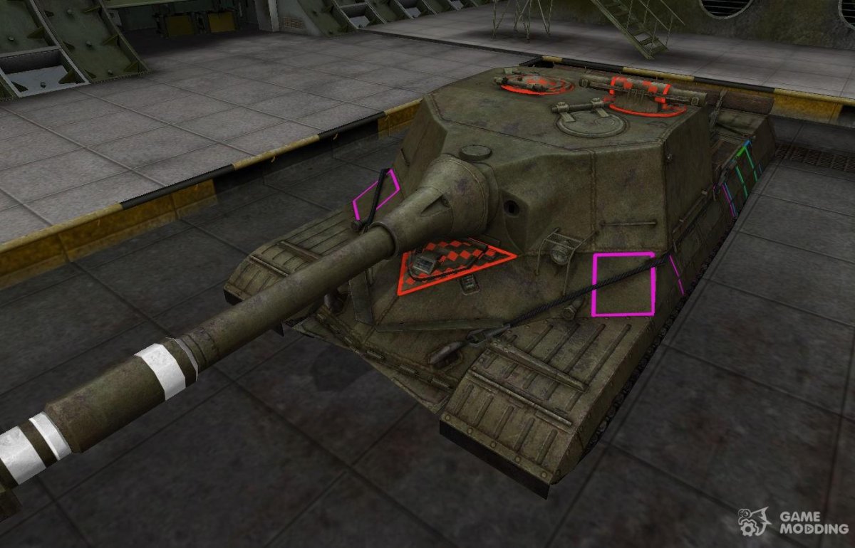 Объект 268 зоны пробития