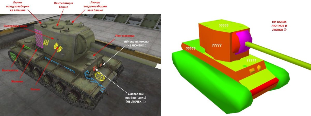 Боеукладка у кв 2 в блиц