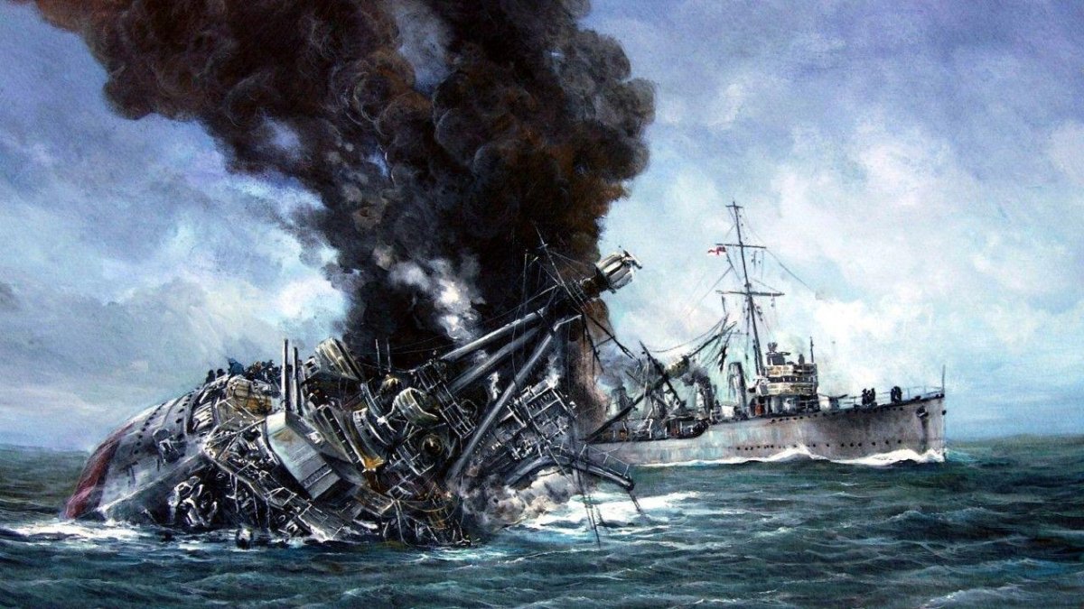 Потопление крейсера Блюхер