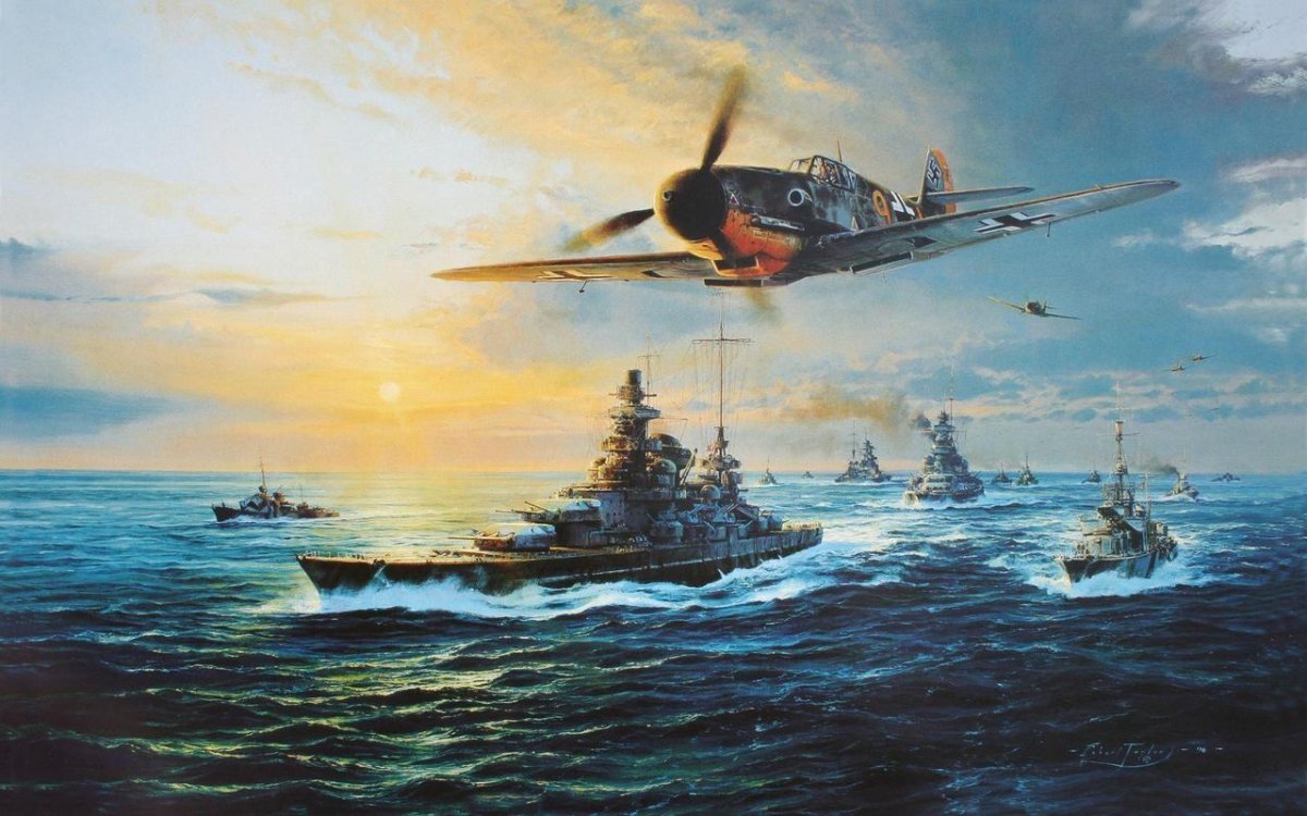 Линкор Кригсмарине бисмарк