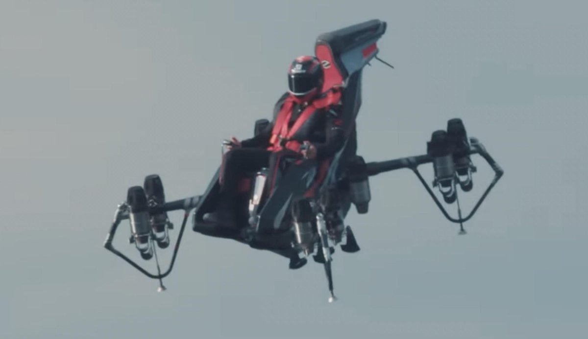 Вертолет на реактивной тяге