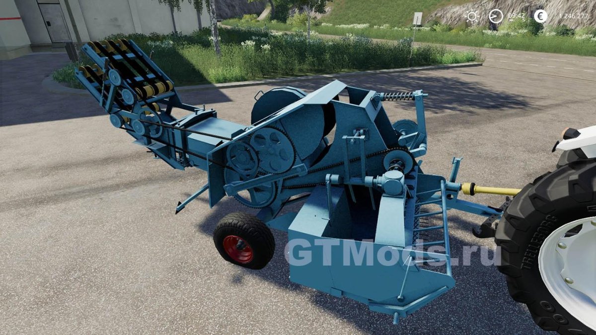 Пресс подборщик Fortschritt k 454