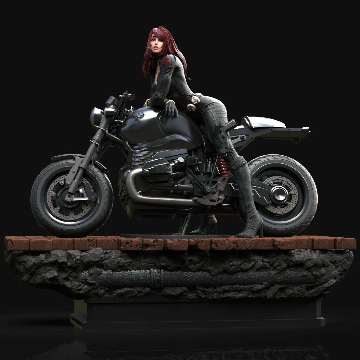 Чоппер черная вдова