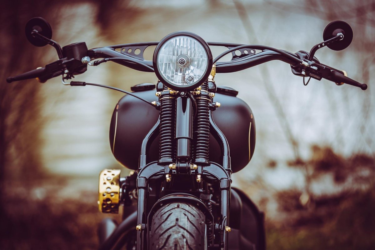 Чоппер черная вдова