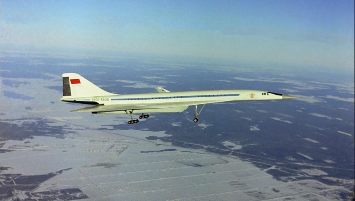 Ту-144 пассажирский самолёт