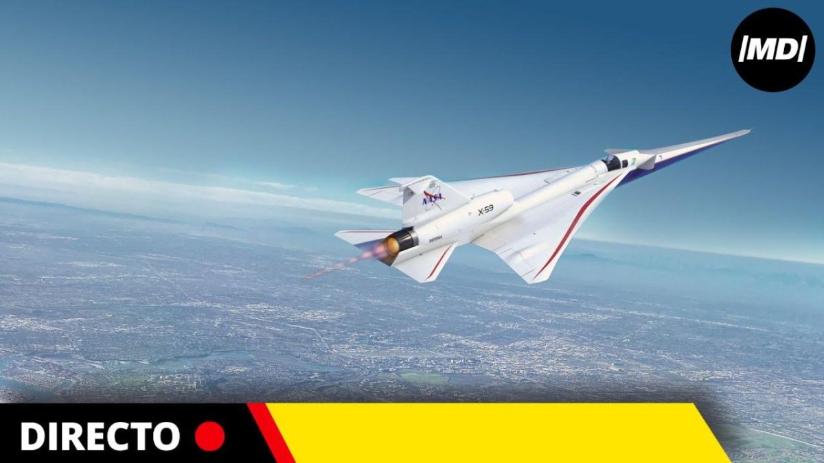 X-59 самолет сверхзвуковой