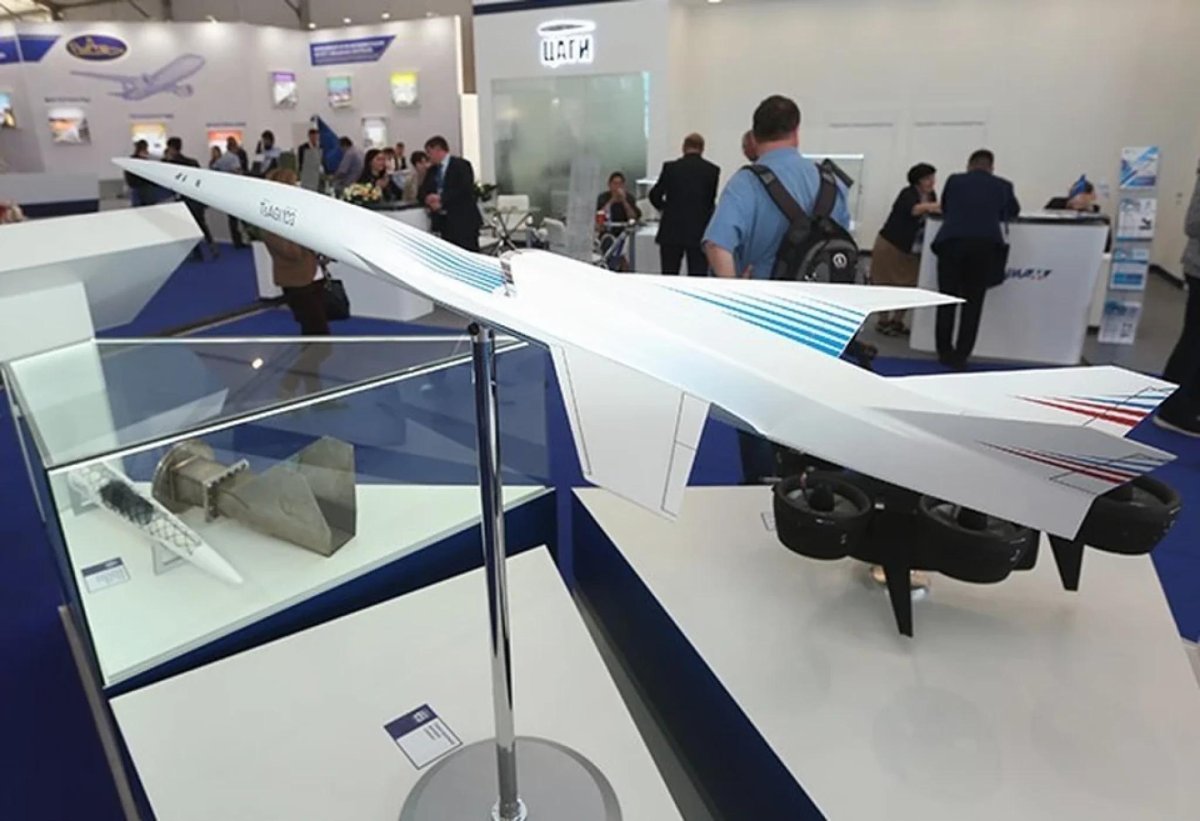 Сверхзвуковой пассажирский самолет ЦАГИ