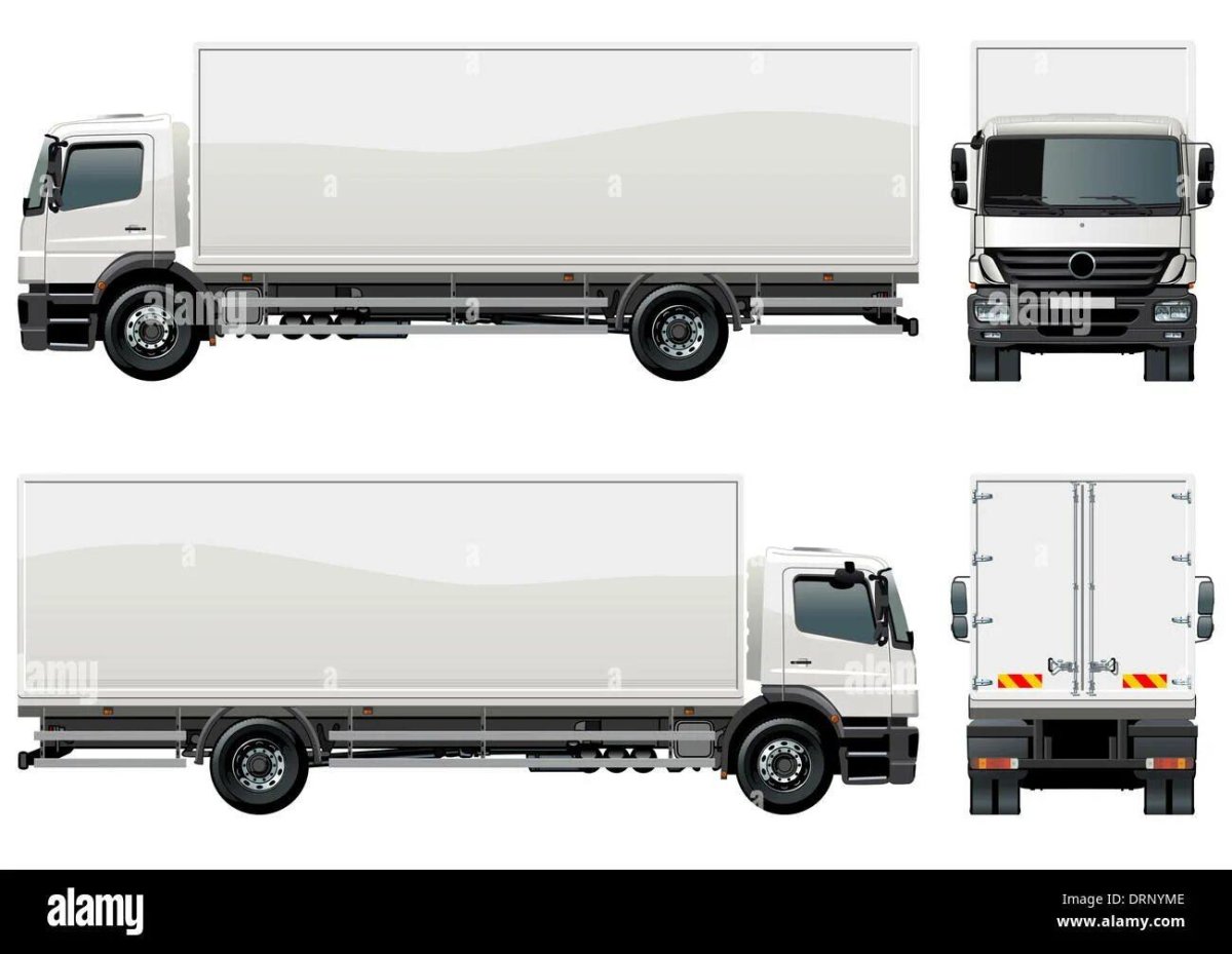 Грузовиков Исузу вид сбоку