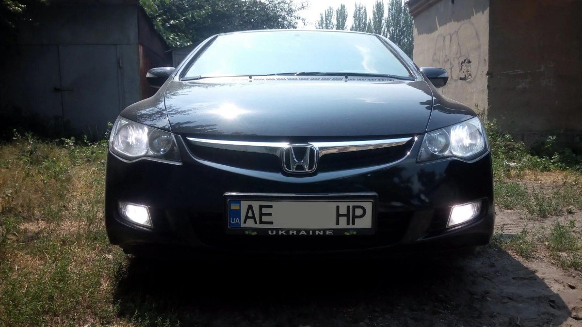 Туманки Хонда Цивик 4д