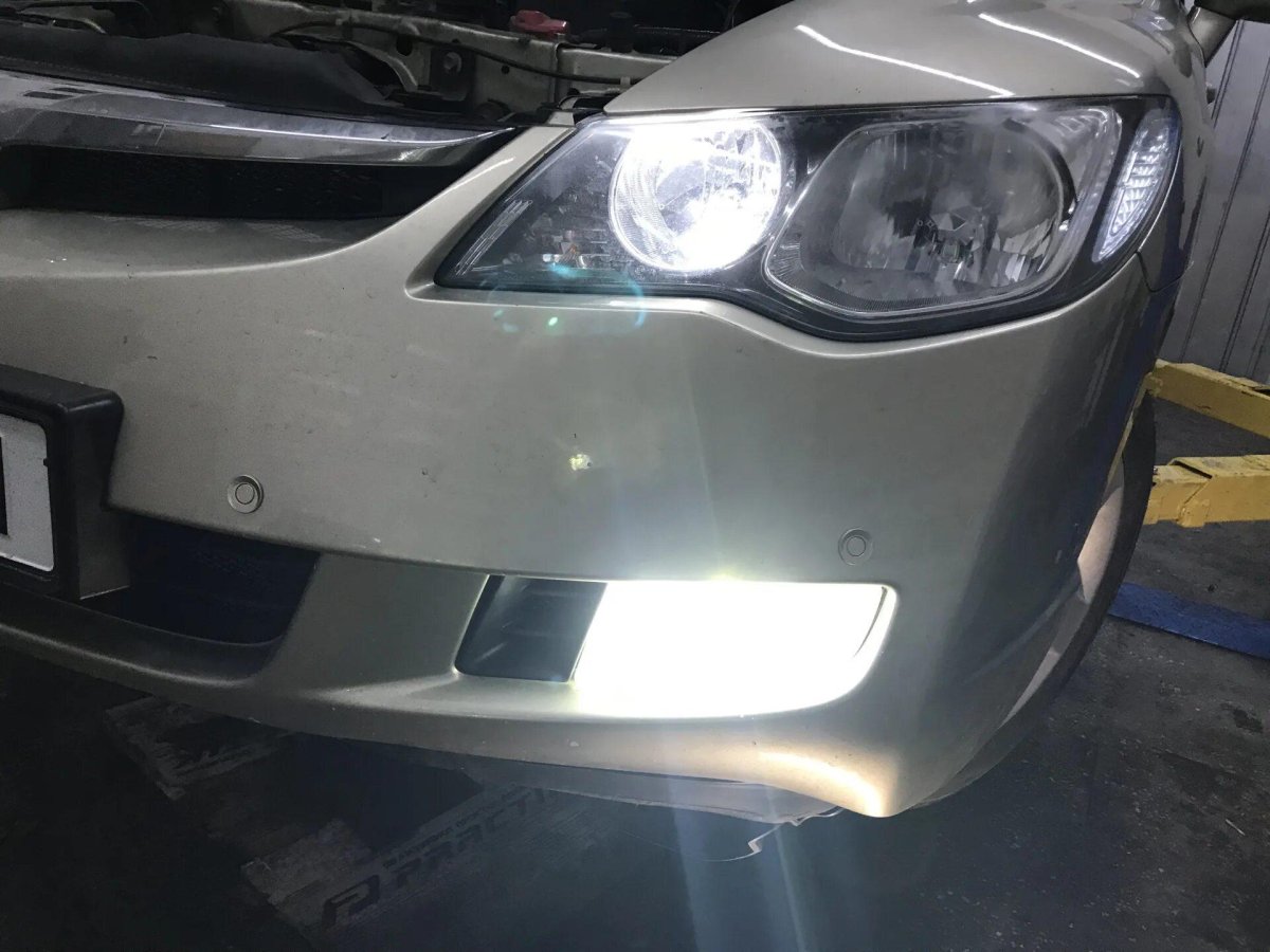 Led туманки Honda Civic 4d