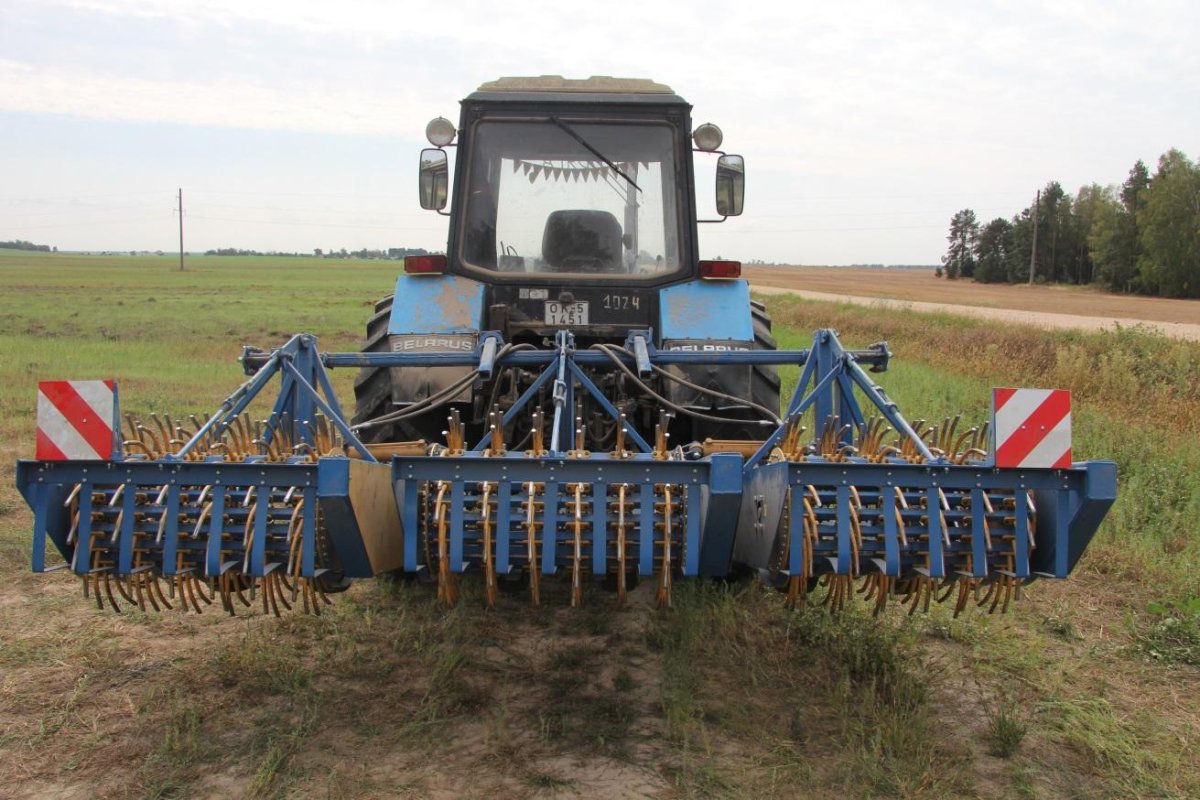 Ворошилка - вспушиватель лент льна ВВЛ-3