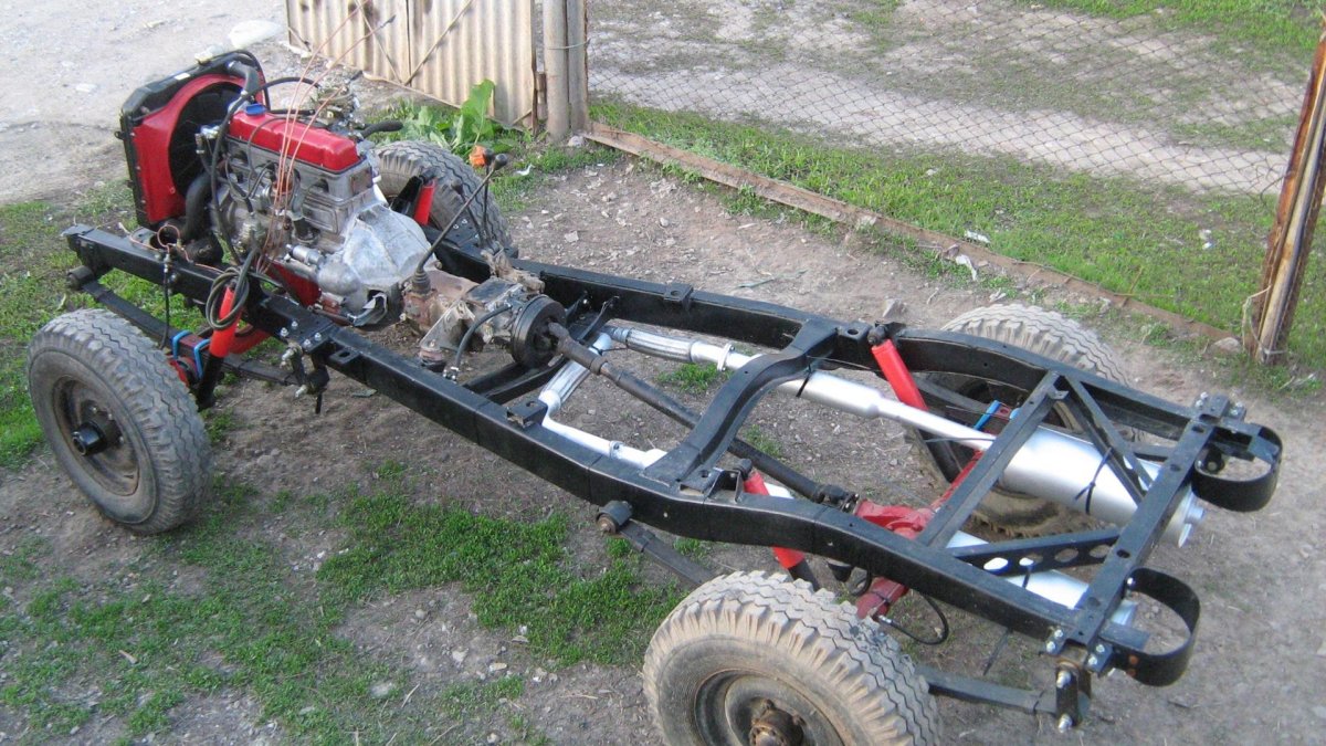 Рама автомобиля УАЗ 469