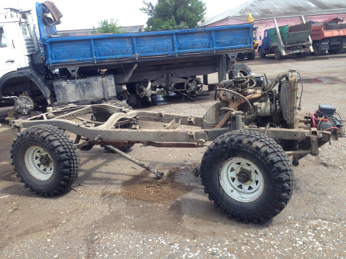 Рама автомобиля УАЗ 469