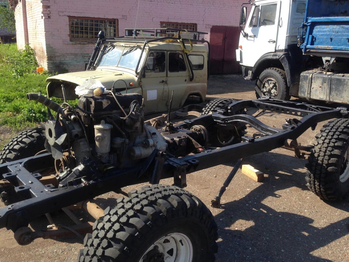 Шасси УАЗ 469