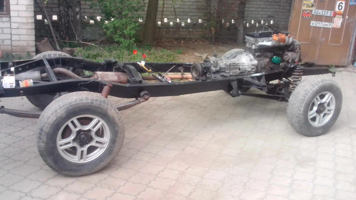 Рама УАЗ Патриот