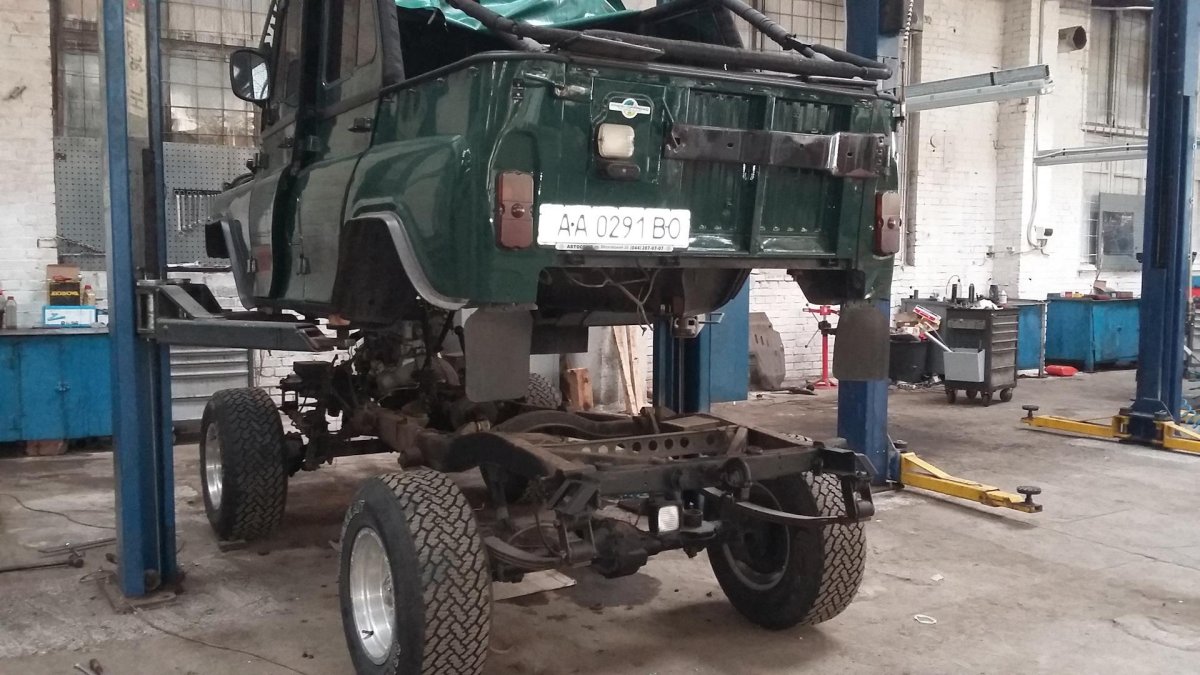 Шасси УАЗ 469