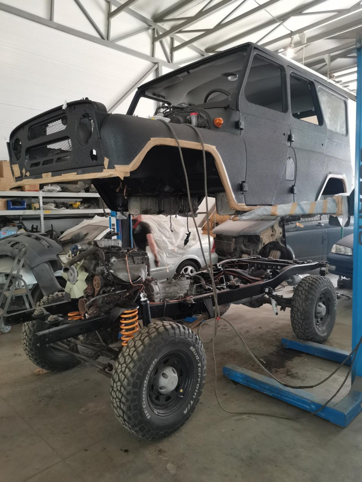 Рама УАЗ Хантер