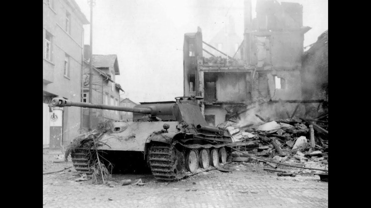 Танк пантера 1941-1945