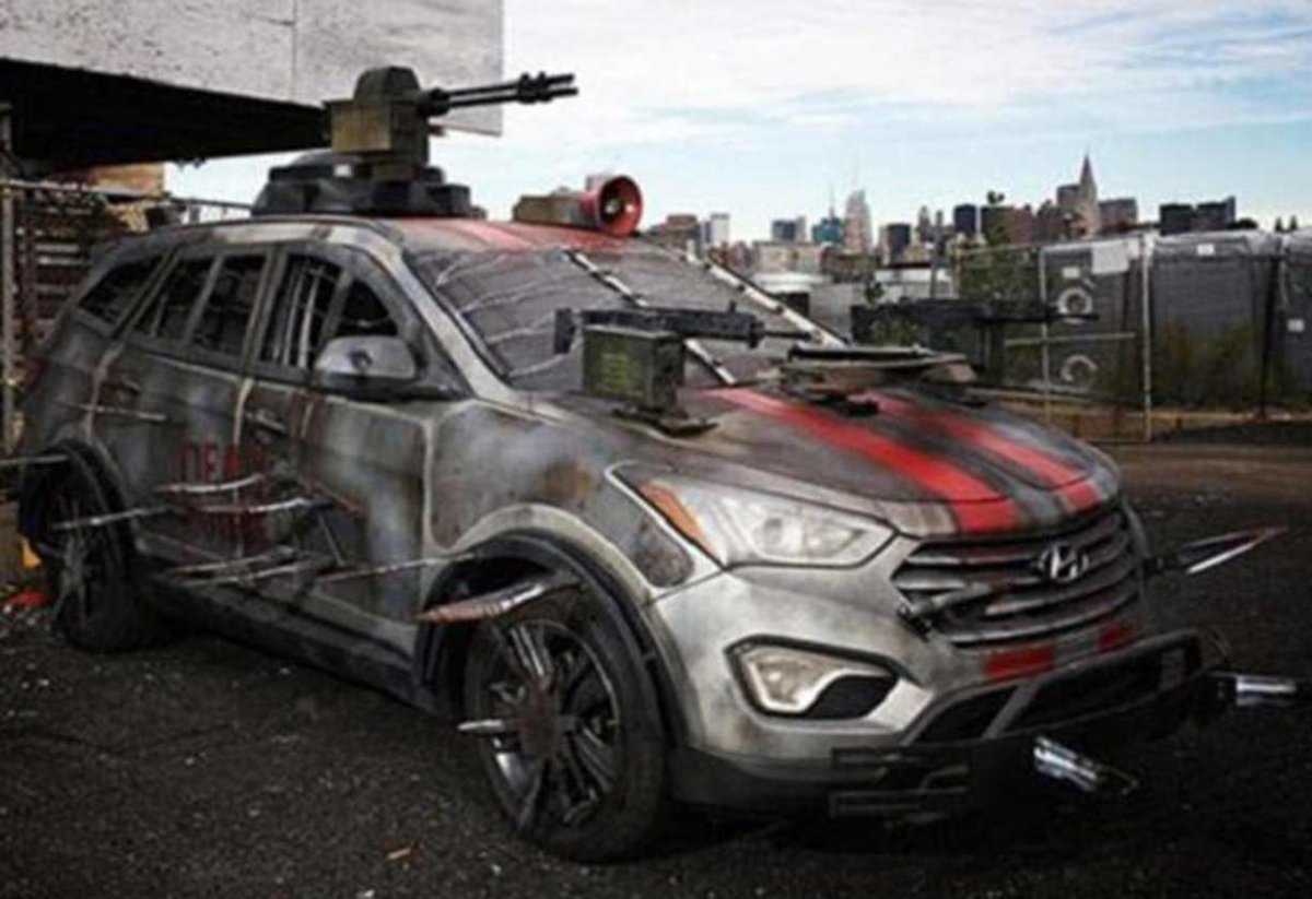 Hyundai Zombie Survival Machine