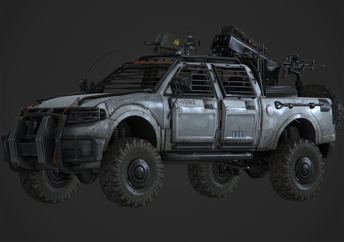 УАЗ 469 постапокалипсис