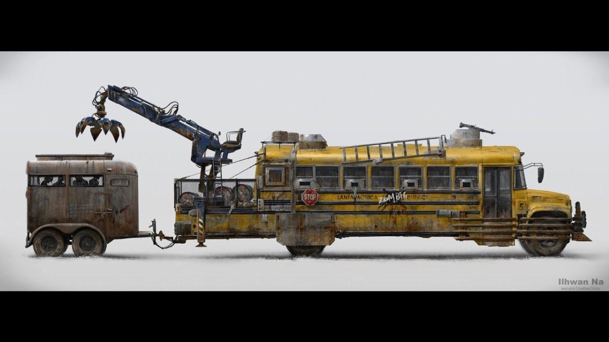 МАЗ 537 зомби апокалипсис