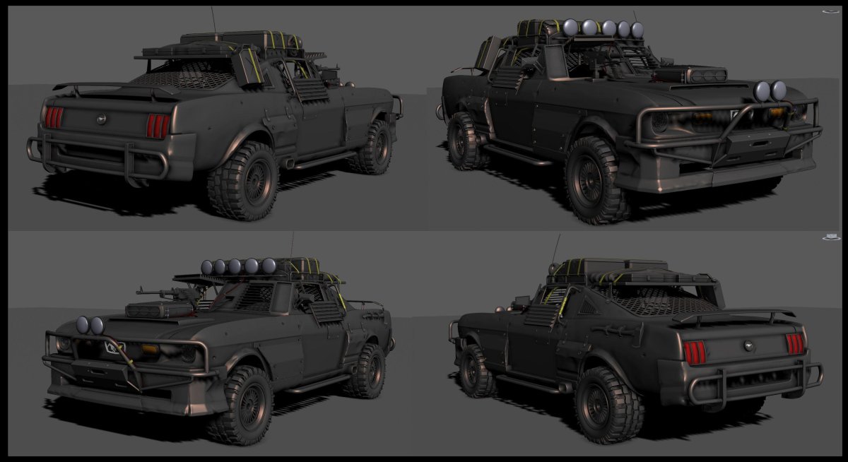 Форд Мустанг Mad Max