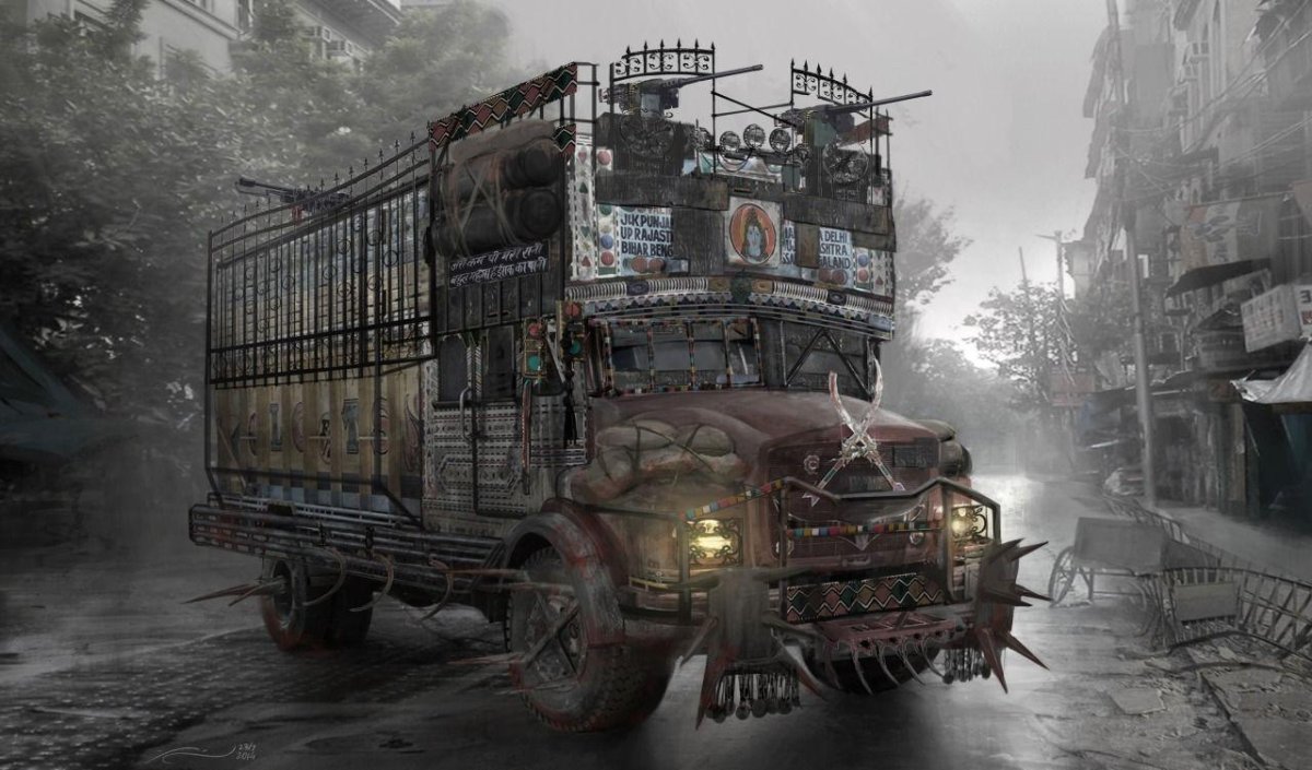 Дизельпанк Безумный Макс