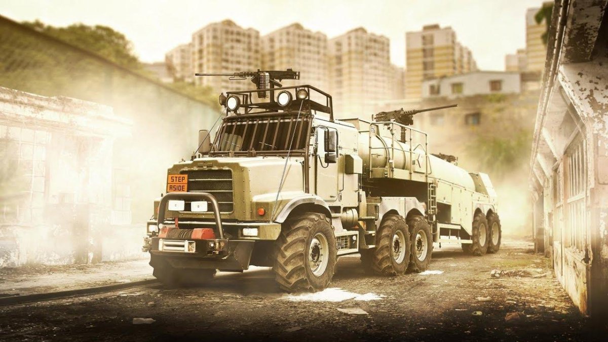 Oshkosh Wheeled Tanker