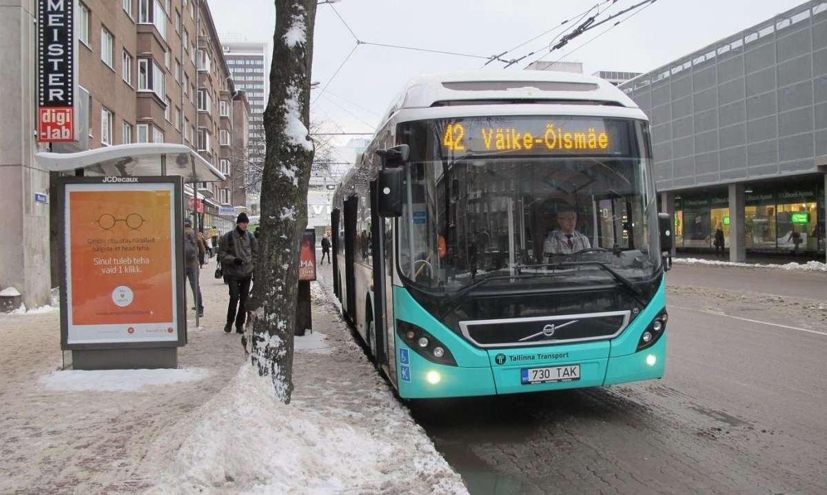 Троллейбус в Таллине